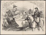 The royal and imperial cortege in Paris.