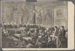 Attempt to shoot the Queen: Roderick Maclean before the majestrates at Windsor--committed for trial.--See next page.