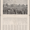 "Her Majesty's Jubilee Garden Party." from the picture by Mr. F. Sargent. [Reprinted from the "Pall Mall Budget" of July 17, 1890.] Key plan to the picure.