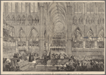 The Jubilee Thanksgiving service in Westminster Abbey, June 21, 1887.