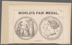 World's Fair medal.