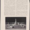 The Queen Victoria memorial, showing a portion of the screen behind. From the rough sketch model by Thomas Brock, R.A. The two small figures are intended to indicate the scale of the whole.