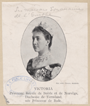 Victoria Princess Royale de Suède et de Norvège, Duchesse Vermland, née Princesse de Bade.
