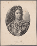 Villars. D'après le portrait peint par l'Argillière.