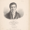 Institute Royal de France Académie française. Villemain, (Abel-François.) Membre de la légion d'honneur, Professeur d'Eloquence à la Faculté de lettres de Paris. Né à Paris le 11 Juin 1792, élu en 1821.