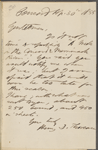 [Ticknor and Fields?], ALS to. Apr. 30, 1855. Previously: James Munroe & Co., ALS to.