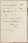 Froude, James Anthony, inscription to, by HDT. Undated.
