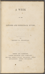 Hawthorne, Nathaniel, inscription to, by HDT. Undated.