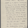 Burroughs, John. Holograph criticism (incomplete) of Thoreau. Unsigned, undated.