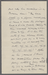 Burroughs, John. Holograph criticism (incomplete) of Thoreau. Unsigned, undated.