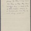 Burroughs, John. Holograph criticism (incomplete) of Thoreau. Unsigned, undated.