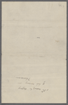 Burroughs, John. Holograph criticism (incomplete) of Thoreau. Unsigned, undated.