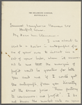 Frost, Lowell C., ALS to SLC. Jan. 25, 1906.