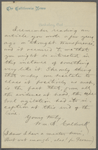 Caldwell, William H., ALS to SLC. Jan. 30, 1906.