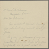 Noel, Lillie T., ALS to SLC. Mar. 8, 1906.