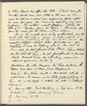 Howells, W[illiam] D[ean], AL to. Jun. 17, 1906. Copy in Isabel Lyon's hand.