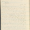 Howells, W[illiam] D[ean], AL to. Aug. 25, 1906. Copy in Isabel Lyon's hand.