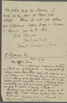 Jones, Father David Morgan, ALS to SLC. Nov. 9, 1906.