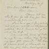 Christensen, Margaret, ALS to SLC. Jan. 3, 1907.