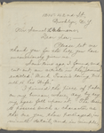 Christensen, Margaret, ALS to SLC. Jan. 3, 1907.