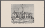 Belsize house, Hampstead, London, the residence of Armigel Waad. (From an old print). 