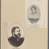 M. Waddington, Minister of Foreign Affairs.  Portrait of Mme. Waddington. From "Letters of a diplomat's wife," by Mary King Waddington. Illustrated with drawings and photographs. Copyright, 1903, by Charles Scribner's Sons.