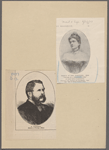 M. Waddington, Minister of Foreign Affairs.  Portrait of Mme. Waddington. From "Letters of a diplomat's wife," by Mary King Waddington. Illustrated with drawings and photographs. Copyright, 1903, by Charles Scribner's Sons.