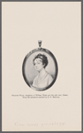 Frances Wade, daughter of William Wade and his wife Ann (Dean). From the miniature painted by E.G. Malbone. 