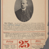 Adolf Wagner. Nach Photographie von F. O. Lundt, Hofphotograph, Halensee=Berlin.