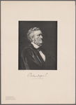 Richard Wagner [signature]. From the etching by Hubert Herkomer