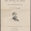 The Prince of India or why Constantinople fell. By General Lew. Wallace. Two volumes. 16mo, Cloth. Price $2.50. For sale by F.E. Grant, 7 West Forty-Second Street, New York City.