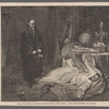 The astrologer watching Wallenstein's dead body.--From the painting by Piloty.