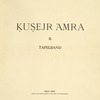Ku.sejr 'Amra... II, Tafelband [Title page]