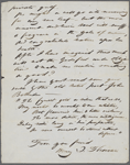 [Emerson, Ralph Waldo], ALS to. Mar. 11, 1842.