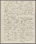 [Emerson, Ralph Waldo?], ALS to. [Mar. 1, 1843]