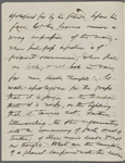 [Thoreau], H[elen], letter to, copy in the hand of  Ralph Waldo Emerson. Oct. 27, 1837.