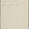 [Thoreau], H[elen], letter to, copy in the hand of  Ralph Waldo Emerson. Oct. 27, 1837.