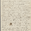 [Thoreau], Helen, ALS to. Oct. 6, 1838.