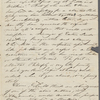 [Thoreau], Helen, ALS to. Oct. 6, 1838.