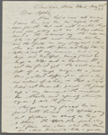 [Thoreau], Sophia, ALS to. May 22, 1843.