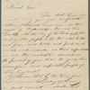 Vose, Henry, ALS to. Oct. 13, 1837.
