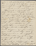 Vose, Henry, ALS to. Oct. 13, 1837.