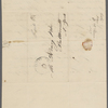 Vose, Henry, ALS to. Oct. 13, 1837.