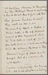 Cholmondeley, Thomas, ALS to HDT. Apr. 23, 1861.
