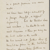 Cholmondeley, Thomas, ALS to HDT. Apr. 23, 1861.
