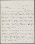 Wiley, B. B., ALS to HDT. Oct. 31, 1856.