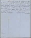 Wiley, B. B., ALS to HDT. Apr. 7, 1857.