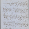 [Higginson, T. W.], ALS to. Jan. 28, 1858.