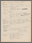 Production notes, including handwritten script drafts and set sketches, related to Happy Days