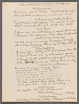 Production notes, including handwritten script drafts and set sketches, related to Happy Days